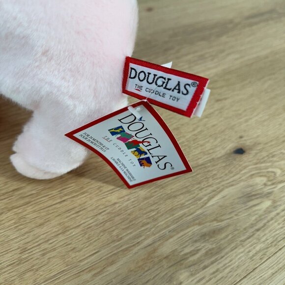 Douglas The Cuddle Toy Betina Pink Pig Plush Small 8" Cute Soft Farm Animal NEW - Picture 6 of 10